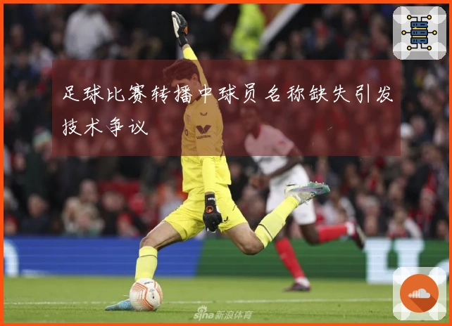足球比赛转播中球员名称缺失引发技术争议